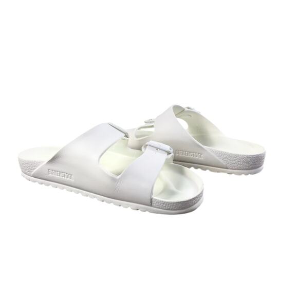 BIRKENSTOCK Arizona EVA SlipOn Sandal W10/M8 White Light Pool  Made in Germany main image 9